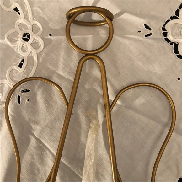 Metal angel candle holder - Picture 2 of 8